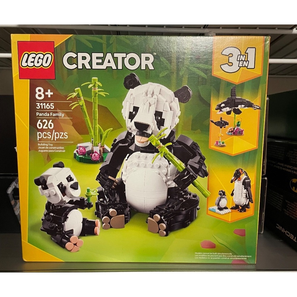 LEGO CREATOR / WILD ANIMALS / PANDA FAMILY / 31165 / BRAND NEW / SEALED